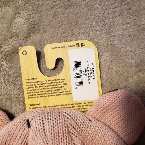 2/$20 - NWOT - Bula kids' mouse beanie - Picture 5 of 6